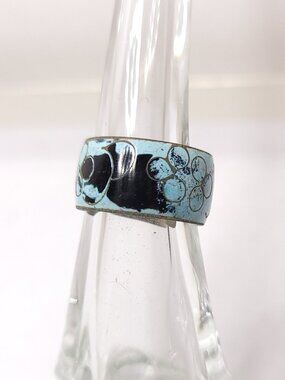 Enameled Ring